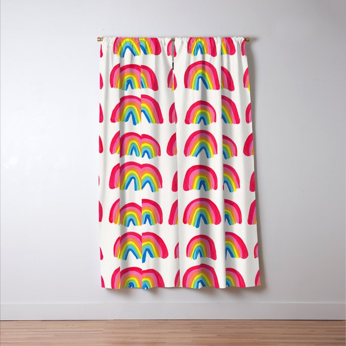 Rainbow Collection â Classic Palette Window Curtain Gallery Image 3