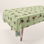 Mutual, I'm Sure - White Christmas Tablecloth Gallery Image 1