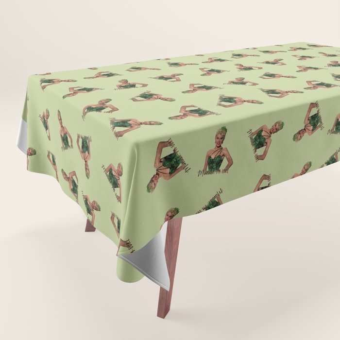Mutual, I'm Sure - White Christmas Tablecloth Gallery Image 1