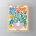 Flower Market 04: Madrid Mini Art Print Gallery Image 1