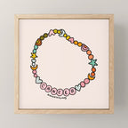 Cancer Friendship Bracelet Mini Art Print Gallery Image 1