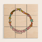 Cancer Friendship Bracelet Wood Wall Art Gallery Image 1