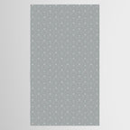 Cafe Floral - Dusty Blue Tablecloth Gallery Image 2