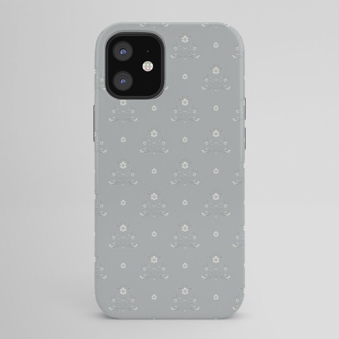 Cafe Floral - Dusty Blue iPhone Case Gallery Image 42