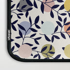 expectant iteration botanical garden pattern Laptop Sleeve Gallery Image 3