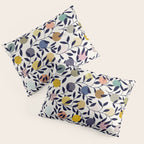 expectant iteration botanical garden pattern Pillow Sham Gallery Image 3
