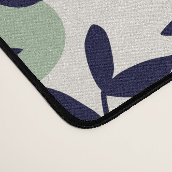 expectant iteration botanical garden pattern Desk Mat Gallery Image 4