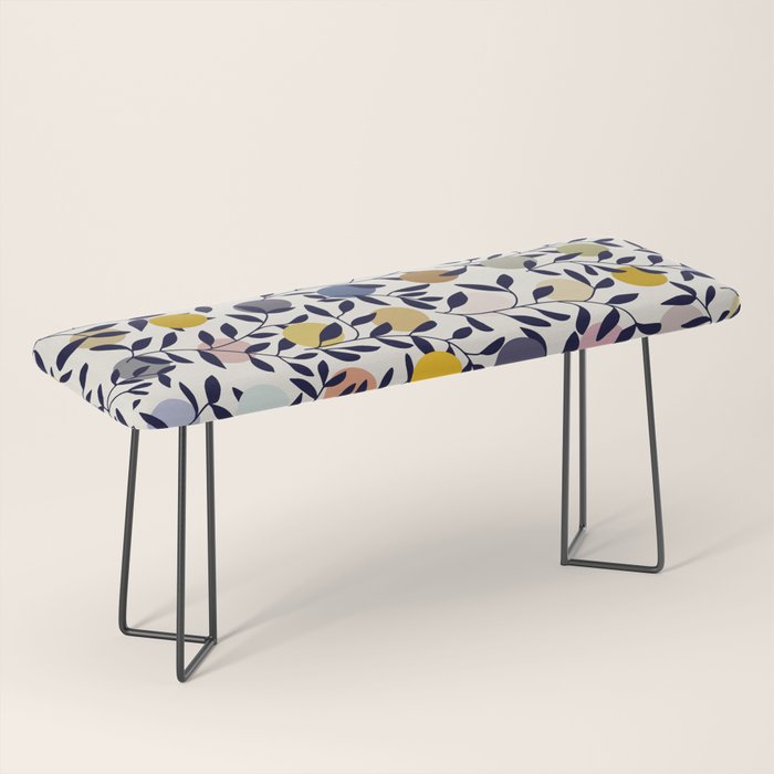 expectant iteration botanical garden pattern Bench Gallery Image 1