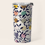expectant iteration botanical garden pattern Travel Mug Gallery Image 2