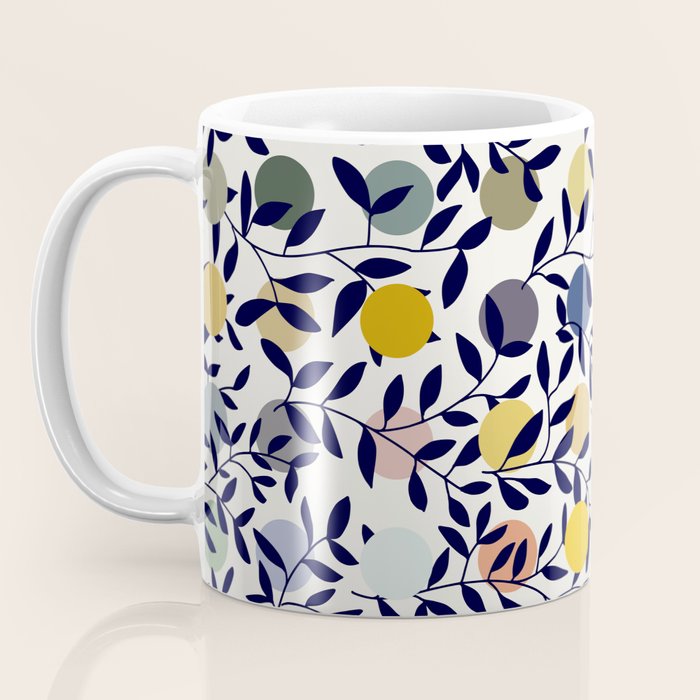 expectant iteration botanical garden pattern Coffee Mug Gallery Image 3