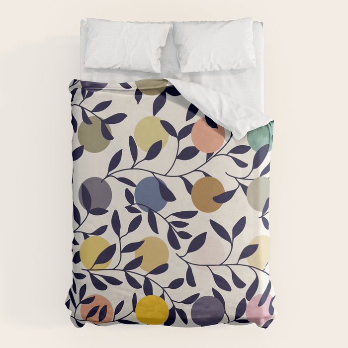 expectant iteration botanical garden pattern Duvet Cover Gallery Image 6