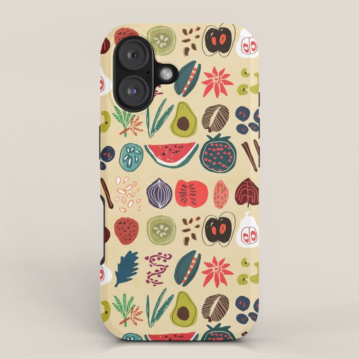 Fruit and Spice Rack iPhone Case Gallery Image 1
