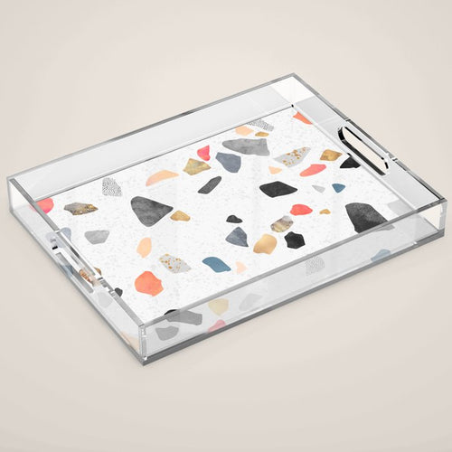 Terrazzo Treasure Acrylic Tray