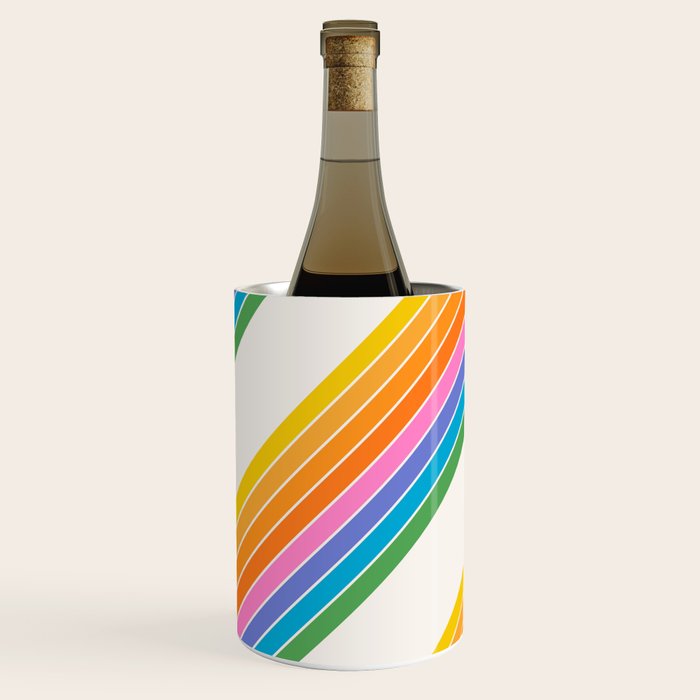 Candy Stripes - Rainbow Brites Wine Chiller Gallery Image 1