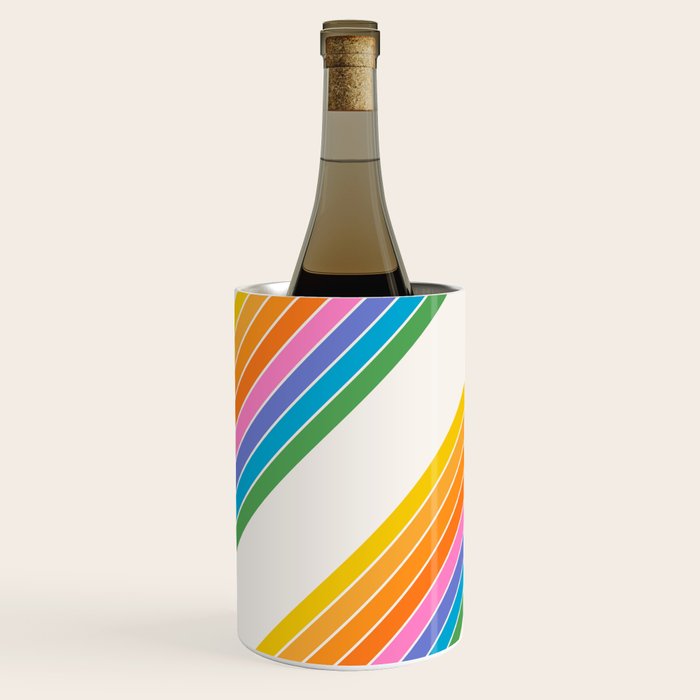 Candy Stripes - Rainbow Brites Wine Chiller Gallery Image 2