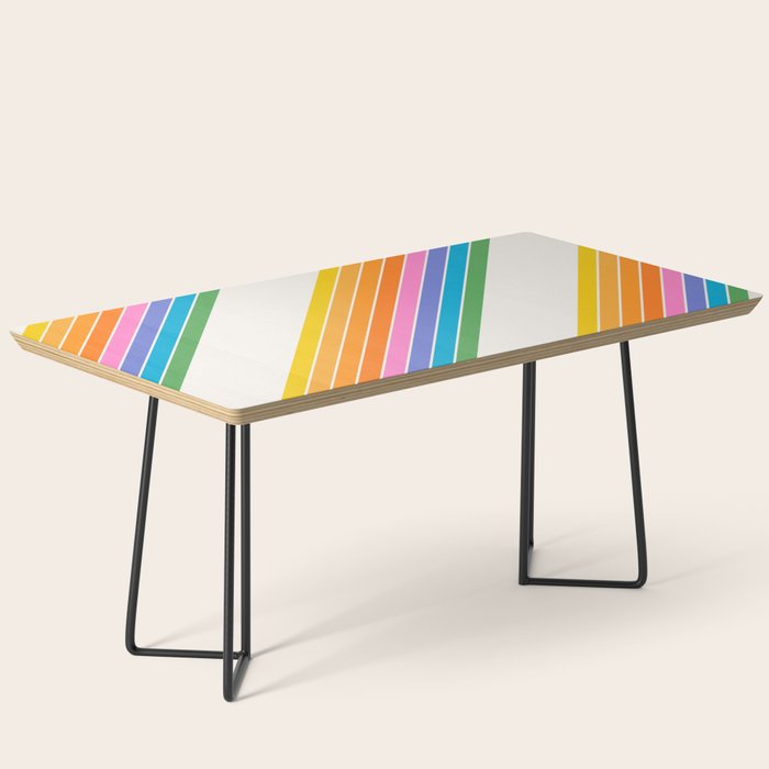 Candy Stripes - Rainbow Brites Coffee Table Gallery Image 1