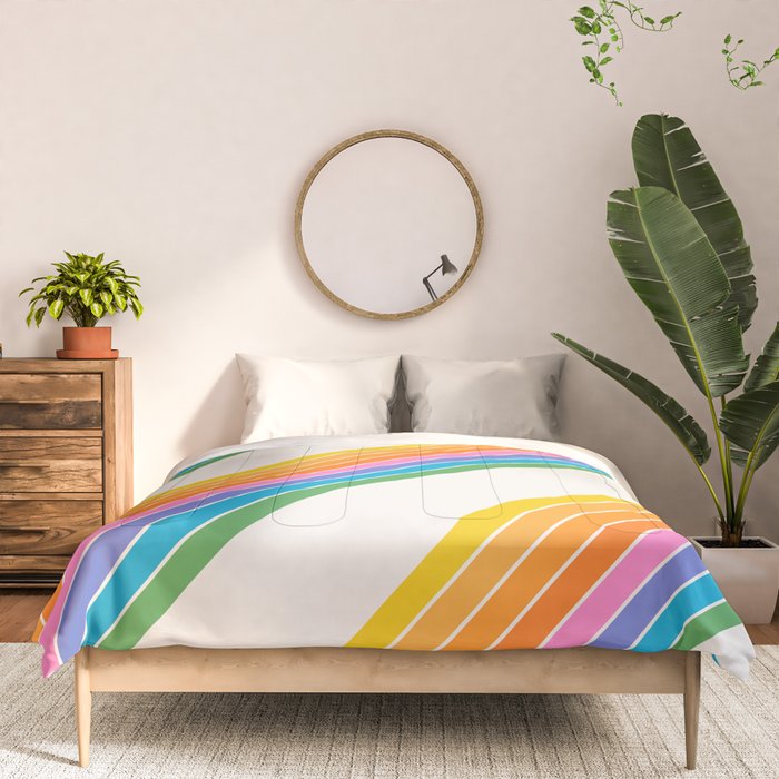 Candy Stripes - Rainbow Brites Comforter Gallery Image 3