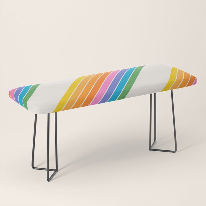 Candy Stripes - Rainbow Brites Bench Gallery Image 1