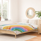 Candy Stripes - Rainbow Brites Duvet Cover Gallery Image 2