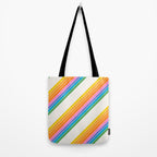 Candy Stripes - Rainbow Brites Tote Bag Gallery Image 2