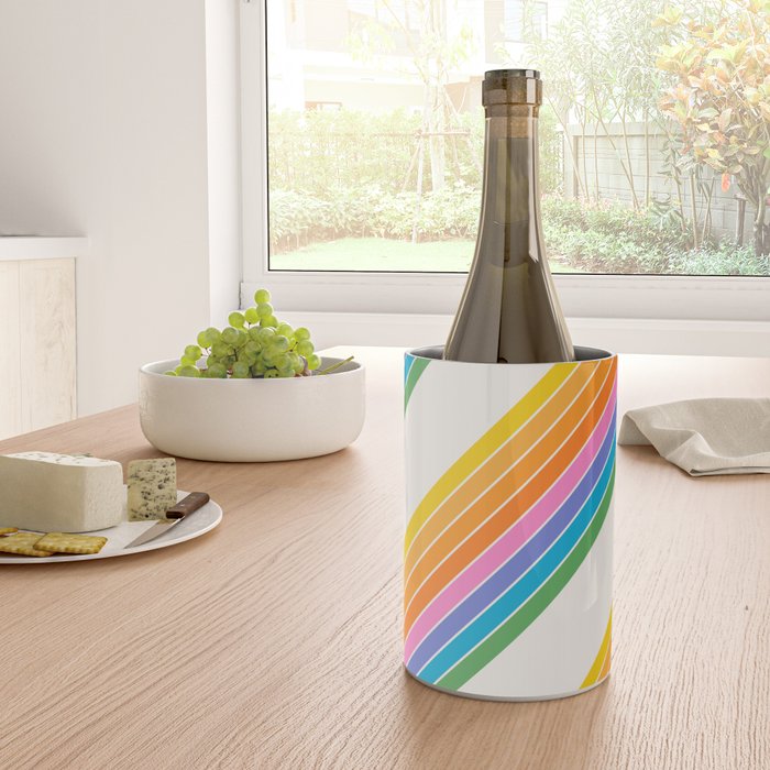 Candy Stripes - Rainbow Brites Wine Chiller Gallery Image 4