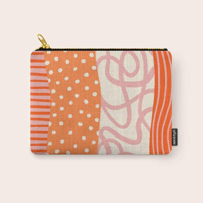 Peach Pattern Cake | PATTERN 08: The Retro Edition Carry All Pouch Gallery Image 1