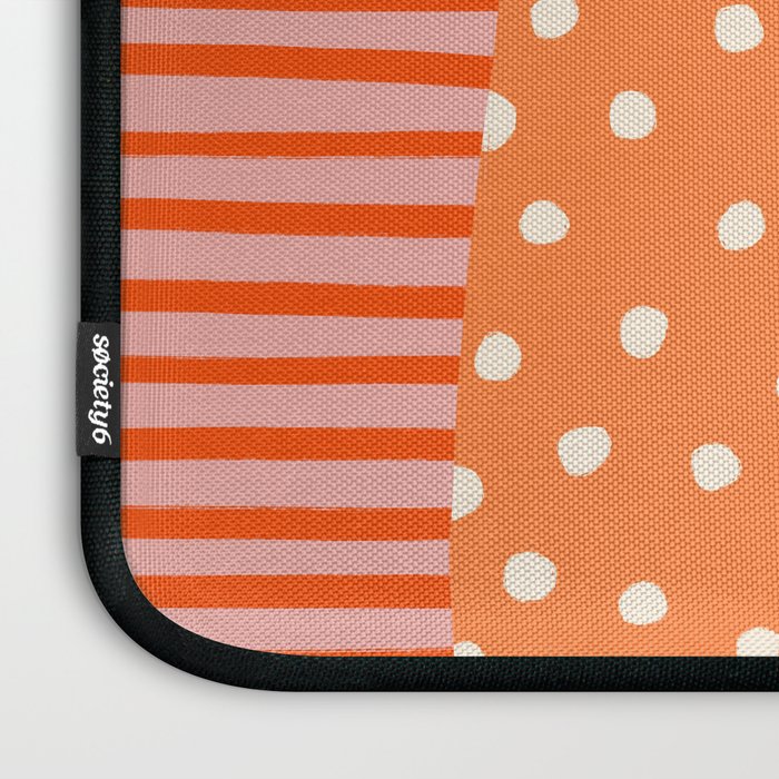 Peach Pattern Cake | PATTERN 08: The Retro Edition Laptop Sleeve Gallery Image 3