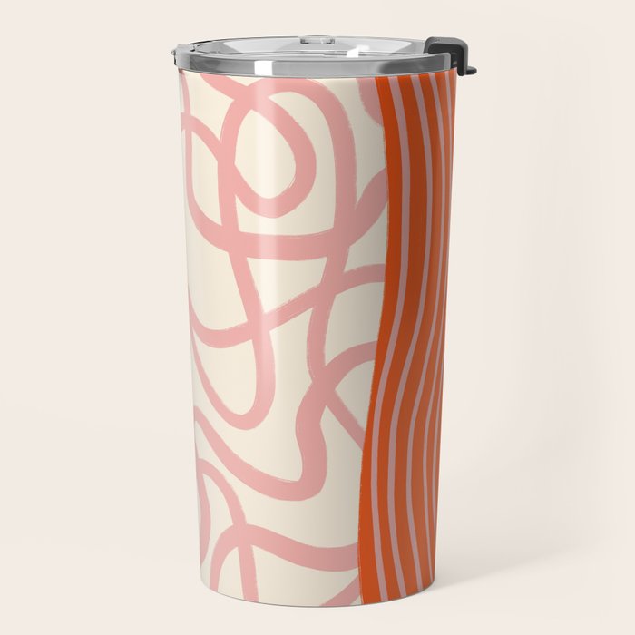 Peach Pattern Cake | PATTERN 08: The Retro Edition Travel Mug Gallery Image 2