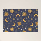 Vintage Celestial Mood Welcome Mat Gallery Image 1