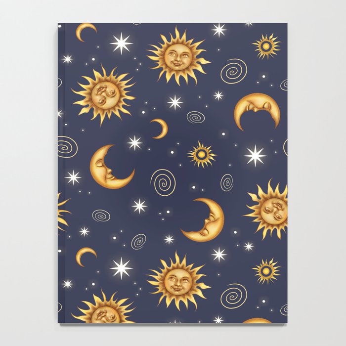 Vintage Celestial Mood Notebook Gallery Image 4