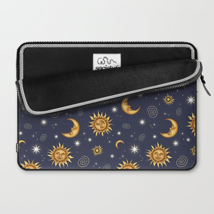 Vintage Celestial Mood Laptop Sleeve Gallery Image 2