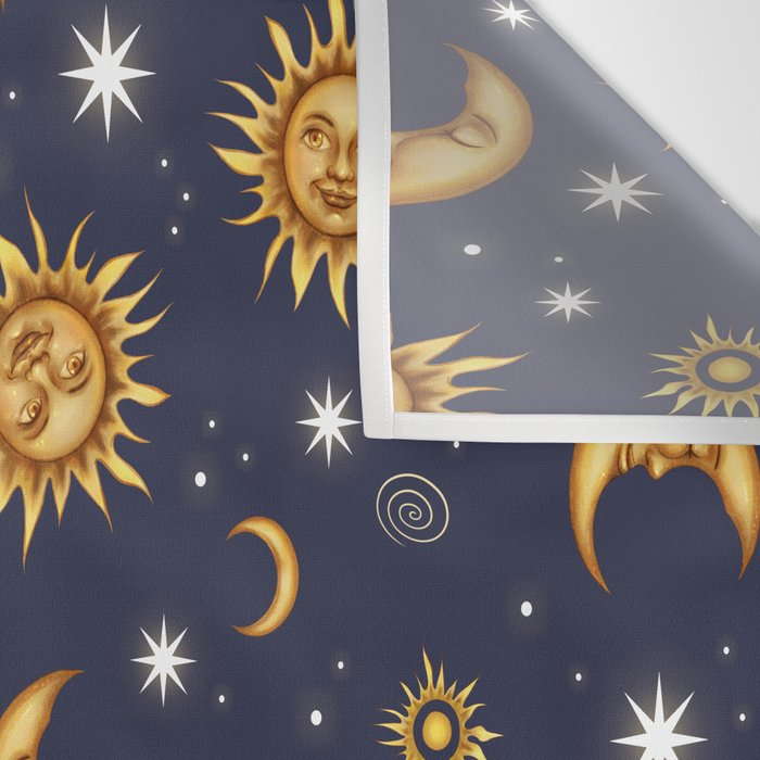 Vintage Celestial Mood Wall Tapestry Gallery Image 3