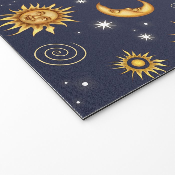 Vintage Celestial Mood Welcome Mat Gallery Image 2
