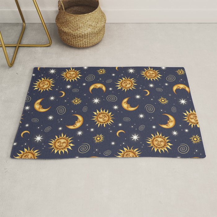 Vintage Celestial Mood Rug Gallery Image 1