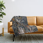 Midnight Forest III Throw Blanket Gallery Image 1