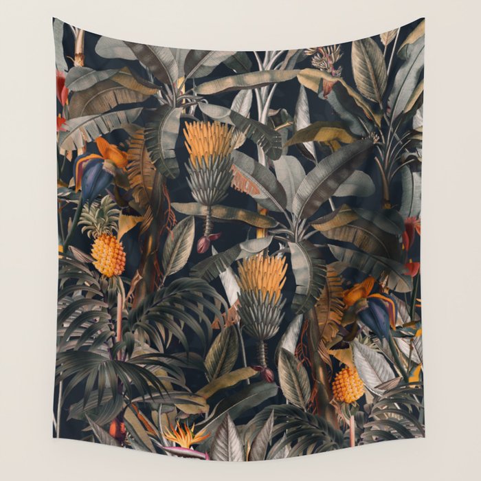 Midnight Forest III Wall Tapestry Gallery Image 4