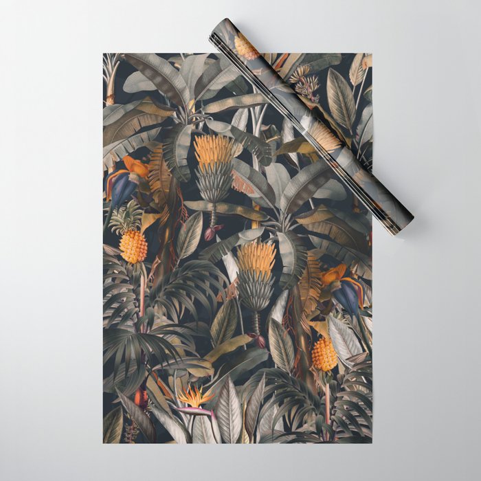 Midnight Forest III Wrapping Paper Gallery Image 1