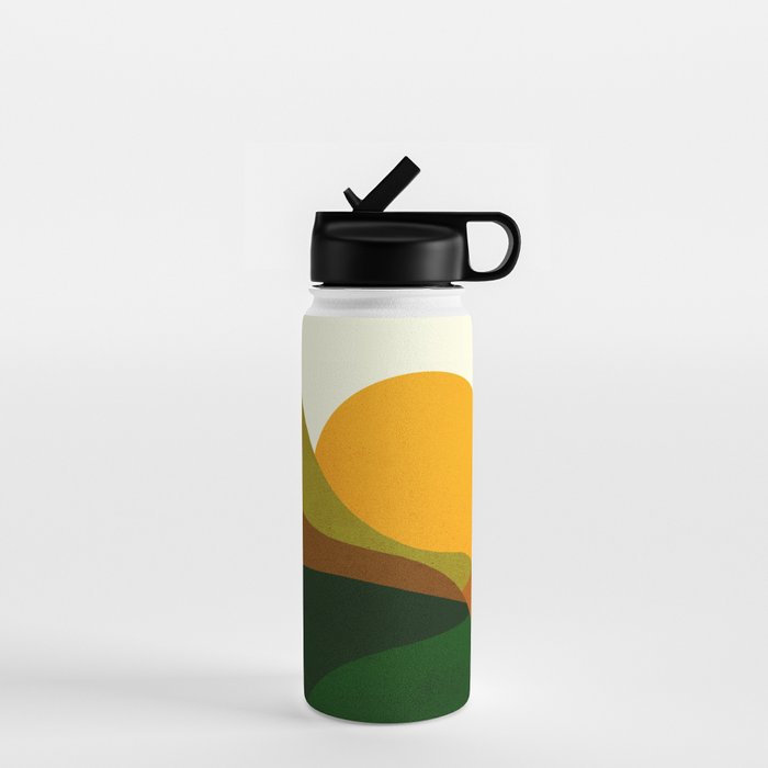 Abstraction_NEW_SUN_LANDSCAPE_SPRING_Minimalism_001B Water Bottle Gallery Image 1