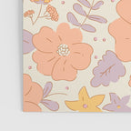 Vintage hand drawn flower art pattern Poster Gallery Image 3