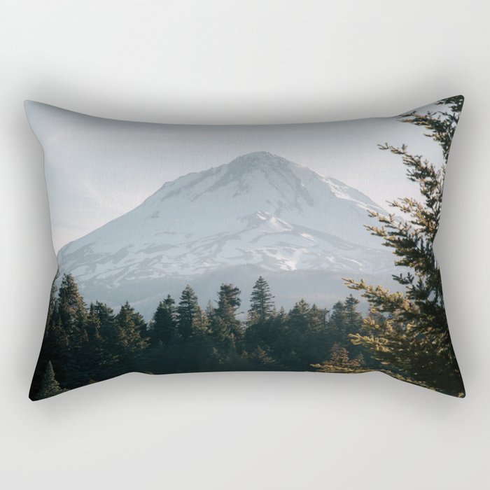 Mount Hood XIV Rectangular Pillow Gallery Image 1