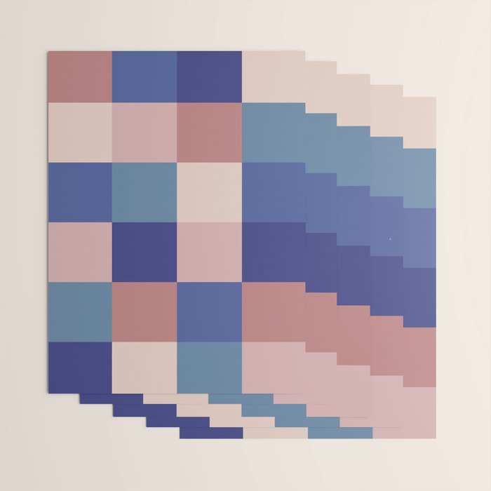 Bold Colorful Checks Pattern - Large XV Wrapping Paper Gallery Image 3