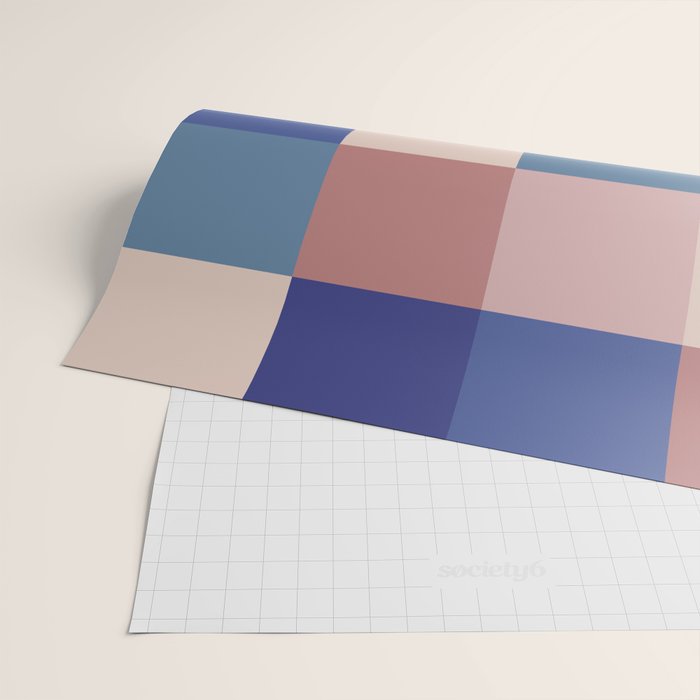 Bold Colorful Checks Pattern - Large XV Wrapping Paper Gallery Image 2