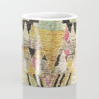 Vintage Moroccan Abstract Geometric Rug Print Coffee Mug Gallery Image 4