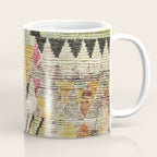 Vintage Moroccan Abstract Geometric Rug Print Coffee Mug Gallery Image 1