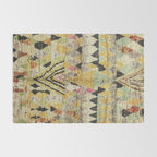 Vintage Moroccan Abstract Geometric Rug Print Rug Gallery Image 2