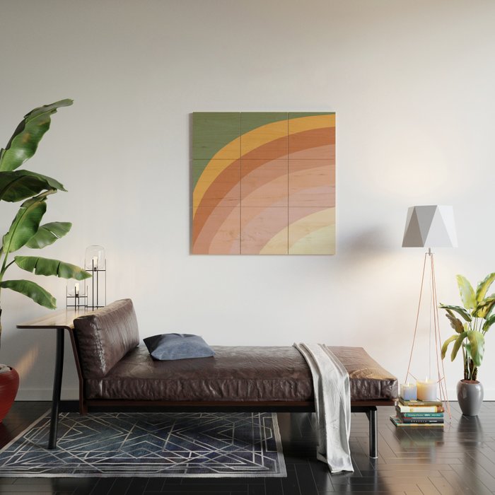 Abstract No.5 Wood Wall Art Gallery Image 2
