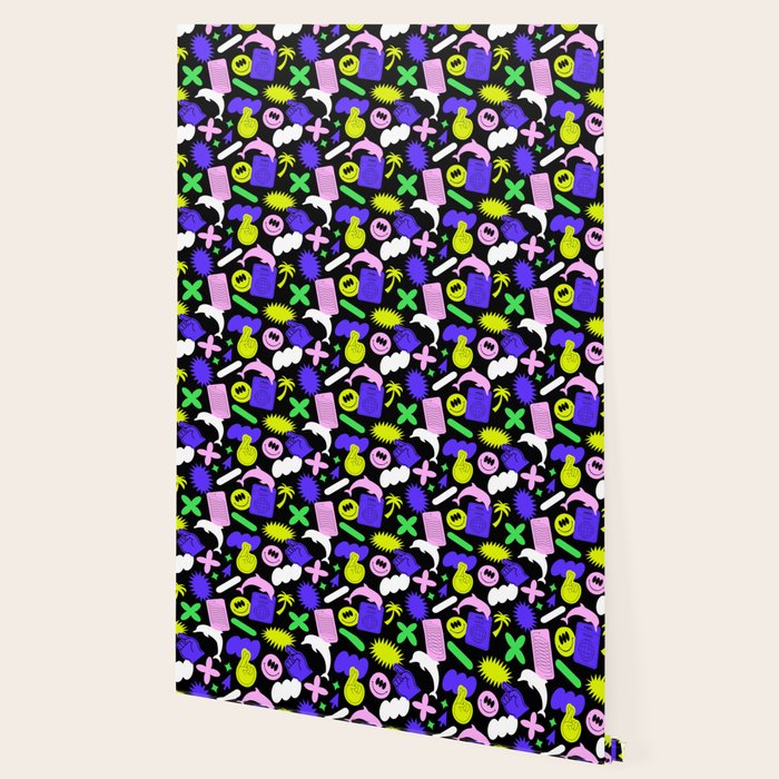 Trendy y2k sticker art pattern Wallpaper Gallery Image 2