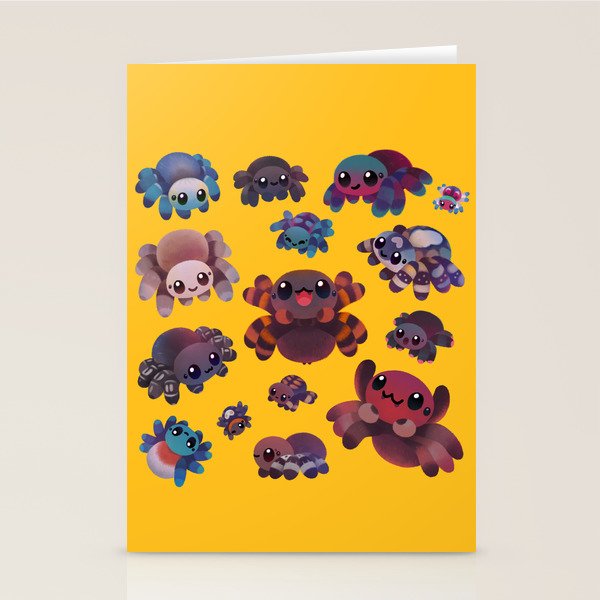 Tarantulas Stationery Card Gallery Image 1