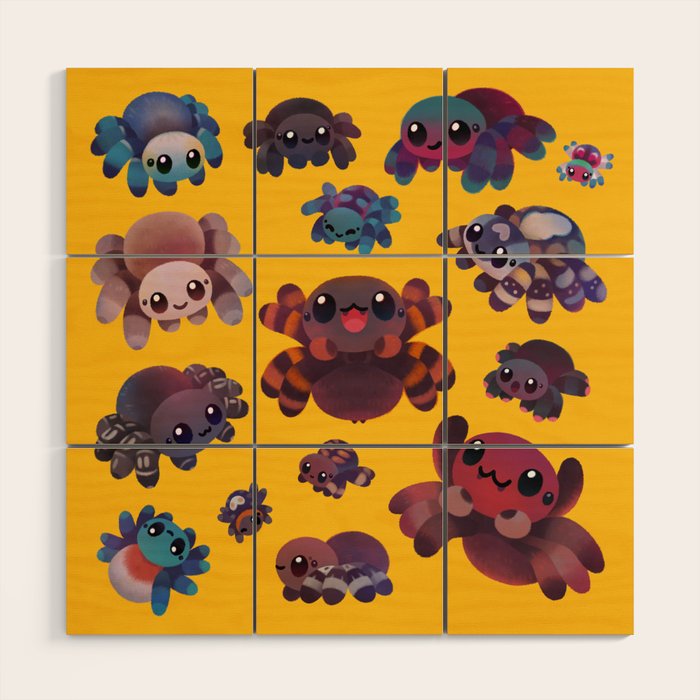 Tarantulas Wood Wall Art Gallery Image 1