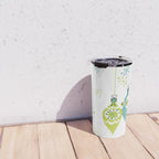 Mid Century Modern Christmas Ornaments Travel Mug Gallery Image 4
